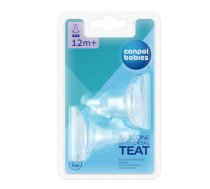 CANPOL BABIES silikona knupis, ātrs 12m+ 2gb. 18/117
