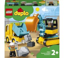 10931 LEGO® DUPLO Town Kravas automašīna un kāpurķēžu ekskavators