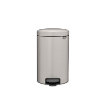 BRABANTIA atkritumu tvertne ar pedāli NewIcon, 12 l, Soft Grey (252303)