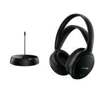 PHILIPS Hi-Fi bezvadu austiņas (melnas) (SHC5200/10)