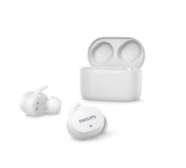 (V)  PHILIPS in-ear bezvadu austiņas ar portatīvo uzlādes ietvaru, baltas (TAT3216WT/00)