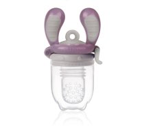 Kidsme Food Feeder bērna ēdināšanas ierīce cietiem produktiem (vidējs), Plum, no 4 mēn. (160350PL)