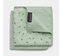 BRABANTIA mikrošķiedras lupatiņa 2gb. 30x30cm, Jade Green (216282)