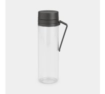 BRABANTIA Make & Take ūdens pudele ar sietiņu, dark grey (148842)