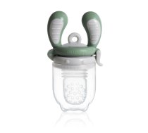 Kidsme Food Feeder bērna ēdināšanas ierīce cietiem produktiem (vidējs), Grey, no 4 mēn. (160350GR)
