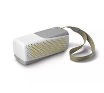 Izpārdošana! PHILIPS Bluetooth skaļrunis ar iebūvētu mikrofonu, D45mm,  balts (TAS4807W/00)