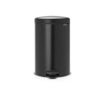 BRABANTIA atkritumu tvertne ar pedāli NewIcon, 20 l, Matt Black (114106)