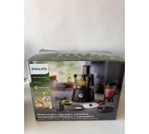 Prece ar Bojātu iepakojumu- PHILIPS Virtuves kombains 1000W (HR7776/90-B)