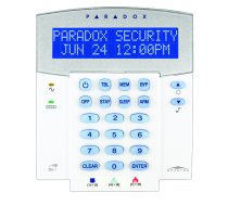 K32LX Vadu teksta LCD tastatūra ar bezvadu signāla uztvērēju-raidītaju Paradox SP 433MHz (008876)
