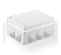 S-BOX 306 WH Sadales kārba ar sānu gumijam balta IP65 150x110x70mm (007950)