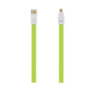 Tellur Data Cable Magnetic USB to Micro USB 1.2m Green