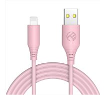 Tellur Silicone USB to Lightning Cable 3A 1m Pink