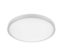 LED griestu gaismeklis ATOL, apaļš, Ø400mm, 3000K, 32W, 2560lm, AC180-250V, 50/60 Hz, PF>0.9, IP54, sudrabs LD-ATOL32W-WW-02 GTV (LD-ATOL32W-WW-02)