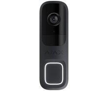 Ajax viedais video durvju zvans DoorBell 66392 4MP 155° WiFi AI noteikšana divvirzienu audio Grafīta (66392)