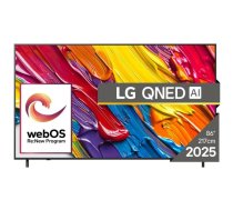 LG televizors 86QNED82A3B 86" 4K Ultra HD, QNED, 16:9, DVB-C, DVB-S, DVB-S2, DVB-T, DVB-T2, Wi-Fi, Ethernet LAN, Bluetooth 5.0 (86QNED82A3B)