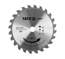 Zāģripa kokam 235x25.4mm 24T TCT YT-60685 YATO (YT-60685)