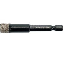 Dimanta urbis 10 mm 1/4 collu 6.35 mm seškantes oglekļa tērauda kāts flīzēm un keramikai YT-60403 Yato (YT-60403)