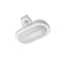 LED griestu gaismeklis DELTA ar kustības sensoru, balts, 6 W, 400 Lm, 4000K, IP54 LD-DELOW6WC-NB GTV (LD-DELOW6WC-NB)