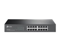 TP-Link TL-SG1016DE tīkla komutators Easy-Smart 16× Gigabit 10/100/1000 Mbps VLAN QoS IGMP Snooping melns (TL-SG1016DE)