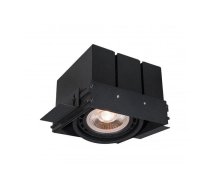 Griestu lampa Milo, regulējama, kvadrātveida, melna, 14x14.6 cm, OS-MILO-10-DEC (OS-MILO-10-DEC)