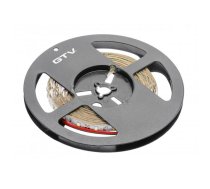 LED lente, CCT 2835, 600 LED, 5m Rullis, 5W/M, 700lm/M, 12V, 120LED/M, IP20, Cut 5cm LD-2835-60-60-20-CCT GTV (LD-2835-60-60-20-CCT)