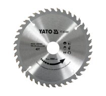 Zāģripa kokam 190x30mm 40T TCT YT-60489 YATO (YT-60489)