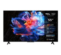 Tcl televizors 55P69K 55" 4K Ultra HD, 3840 x 2160, LED, Smart TV, Google TV, Dolby Audio, 3 HDMI, 1 USB (55P69K)