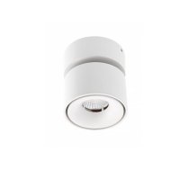 Virsapmetuma griestu gaismeklis LED BIANCO, apaļš, balts, 8W, 680lm, 4000K LD-BNC8WOB-NB GTV (LD-BNC8WOB-NB)