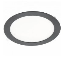 LED griestu gaismeklis ORIS PLUS, 13W, 4000K, 1020lm, IP20, 120°, melns; LD-ORW13W-NBP-10 GTV (LD-ORW13W-NBP-10)