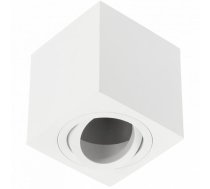 Griestu gaismeklis AVEIRO BIS, 80x80x90mm, IP20, max 20W, balts; OS-AVB8090KW1-10 GTV (OS-AVB8090KW1-10)
