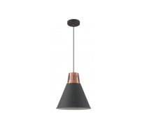 Griestu lampa GIANNI, melna/zeltīta, regulējams vads, Ø32cm, OS-GIAN-L-E27-11-DEC (OS-GIAN-L-E27-11-DEC)