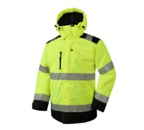 Hi-vis ziemas jaka Arizona CL2, 8000 mm, 5000 g/m², Pesso, ARIZONA-S, dzeltena/melna, S (ARIZONA-S)