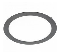 LED griestu gaismeklis ORIS PLUS, 19W, 4000K, 1520lm, IP20, 120°, melns; LD-ORW19W-NBP-10 GTV (LD-ORW19W-NBP-10)