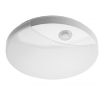 LED griestu gaismeklis LOGOS 16W ar kustību sensoru, 1200lm, IP44, 360°, balts; LD-LOG16W-LED GTV (LD-LOG16W-LED)