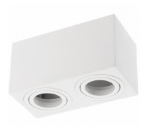 Griestu gaismeklis AVEIRO DUO BIS, 160x80x90mm, IP20, max 20W*2, balts; OS-AVB80160KW2-10 GTV (OS-AVB80160KW2-10)