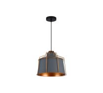 Griestu lampa GOA, pelēka, zelta rāmis, Ø32 cm, OS-GOA-15-DEC (OS-GOA-15-DEC)