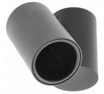 Griestu gaismeklis LUPO, 11.6x5.6x11.5, IP20, 1*GU10, max. 50W, melns; OS-LUP-GU10-10 GTV (OS-LUP-GU10-10)
