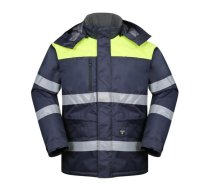 Ziemas jaka Hana, 2XL, tumši zila/dzeltena, Pesso, 8000 mm, 3000 g/m² 24h (HANA2XL)