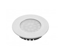 Iebūvējams LED mēbeļu gaismeklis TREVI, apaļš, 4W, 300lm, IP20/44, 3000K, LD-TR24CB-53, GTV (LD-TR24CB-53)
