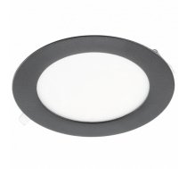 LED griestu gaismeklis ORIS PLUS, 7W, 3000K, 560lm, IP20, 120°, melns; LD-ORW07W-CBP-10 GTV (LD-ORW07W-CBP-10)