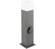 Dārza gaismeklis LARGO-P 50, E27, 15W, IP44, AC220-240V, 2500W, grafīta; OS-LARGP40G-30 GTV (OS-LARGP40G-30)