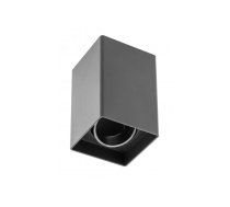 Griestu gaismeklis RESTO, kvadrātveida, melns, 80x80x125mm, IP20, max 20W, OS-RST8080KW1-00 (OS-RST8080KW1-00)