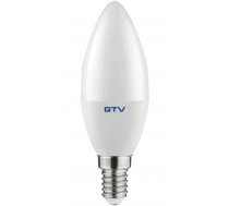 LED spuldze, A-G, C37, SMD 2835, 4000K, E14, 8W, 160°, 720lm, 70mA; LD-SMNDC37-80 GTV (LD-SMNDC37-80)