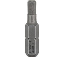 Skrūvgrieža uzgaļi Extra Hard, S2 tērauds, HEX4, 25mm, 3 gab., 2607001724, BOSCH (2607001724)