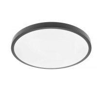 LED griestu gaismeklis ATOL, apaļš, Ø400mm, 3000K, 32W, 2560lm, A180-250V, 50/60 Hz, PF>0.9, IP54, melna LD-ATOL32W-WW-10 GTV (LD-ATOL32W-WW-10)