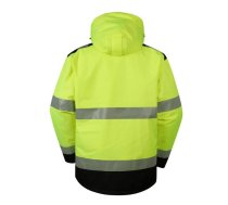 Hi-vis ziemas jaka Arizona CL2, 3XL, Pesso, dzeltena/melna, 8000 mm, 5000 g/m² 24h (ARIZONA-3XL)