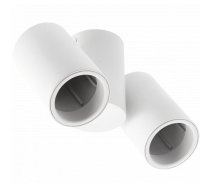 Griestu gaismeklis LUPO, 17.5x5.6x11.5cm, IP20, 2*GU10, max. 50W, balts; OS-LUP-2GU10-00 GTV (OS-LUP-2GU10-00)