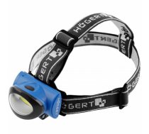 Galvas lukturis LED 3W, 160lm, 3 režīmi HOGERT (HT1E420)