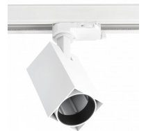 Griestu gaismeklis uz sliedes LIMA, GU10, 20W, IP20, IK08, balts; XLD-LMAGU10KB-NB GTV (XLD-LMAGU10KB-NB)