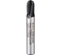 Padziļinājumu frēze 6 mm R1 3.2 mm, D 6.35 mm, Rokas frēzēm, malu frēzēm IELIEKTO GROPJU FRĒZE STANDARD FOR WOOD, 2608628460, BOSCH (2608628460)